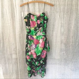 Vintage 80’s Floral Dress M